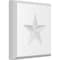 Ekena Millwork Standard Sedgwick Star Rosette With Beveled Edge, 5"W x 5"H x 3/4"P ROSP050X050X075SDG07 - alternate 1